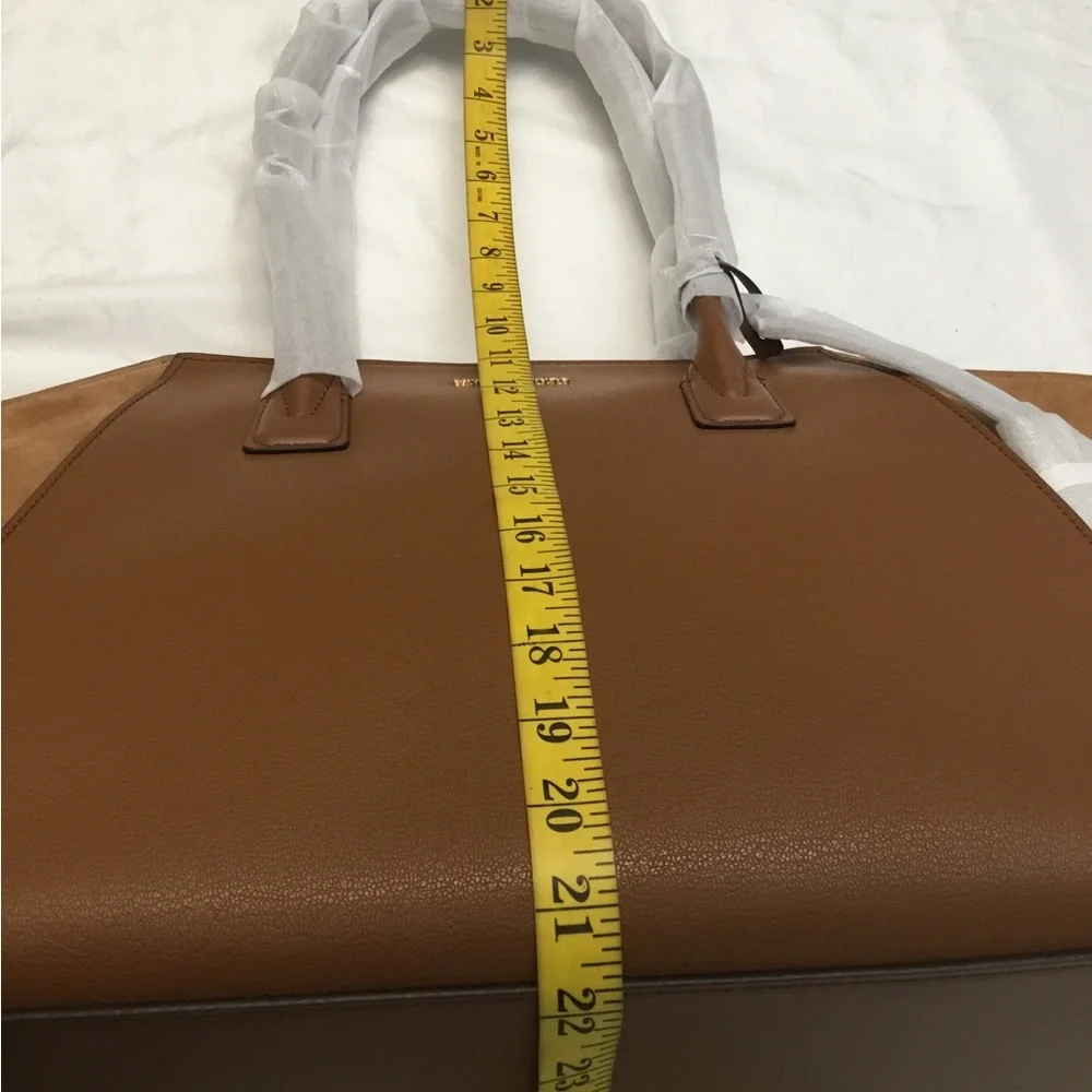 Michael Kors Brown Leather Tote Bag